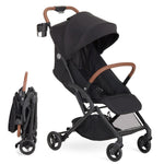Dream On Me RioGlide Baby Stroller, Forest Green – Lightweight, Compact, Quick-Fold Travel Stroller with Adjustable Backrest & 5-Point Harness