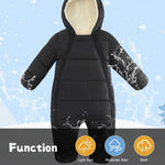 UNIFACO Baby Boys Snowsuit Newborn Baby Girls Winter Coat Toddler Clothes