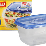Glad Food Storage Containers, Deep Dish, 64 Ounce, 3 Count