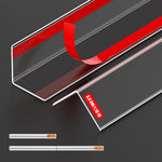 Frychee Clear Corner Protectors – Self-Adhesive Baby Proofing Safety Bumpers for Walls, Furniture, Cabinets & Desks – Freely Spliced to Meet Your Needs(2PCS, 3x40.6cm/1.18x16in)