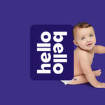 Hello Bello Premium Overnight Baby Diapers Size 3, 24 Count, Unisex, Ultra Absorbent and Soft Disposable Diapers for Babies and Toddlers