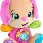 Fisher-Price Baby Toy Laugh & Learn Smart Stages Puppy Musical Plush with Lights & Learning Songs for Infants Ages 6+ Months