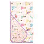 Copper Pearl Jumbo Premium Knit 3 Layer Stretchy Throw Blanket Disney Princess