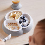 BabyBjörn Baby Plate Set, 2 Pack, Gray