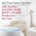 Eucerin Baby Body Lotion, Hypoallergenic and Fragrance Free Baby Lotion with Pro-Vitamin B5 and Shea Butter, 13.5 Fl Oz Bottle