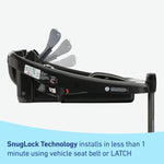 Graco SnugRide DLX Infant Car Seat ft. Load Leg Technology, Astaire