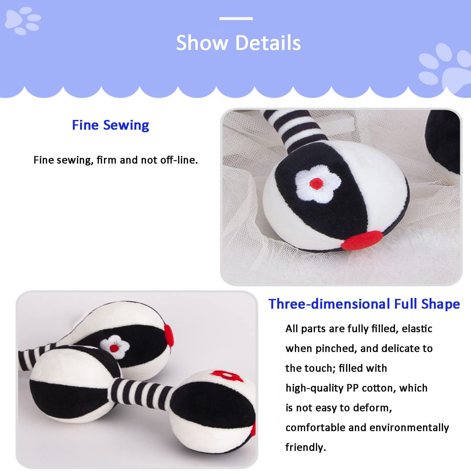 Rattles for Babies 0-6 Months, 2 Pcs Baby Soft Rattles 0-6 Months Early Developmental Hand Grip Toys for Infants Newborn Baby Girls Boys Gift