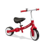 Radio Flyer Triple Play Trike, For Ages 1-3, 3-in-1 Ride-On, Tricycle or Balance Bike, Tool-Free Transformation, Adjustable Padded Seat, Pedal Storage, Ringing Bell, Steel Frame, Tricycle for Toddlers