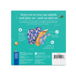 Welly Bandage Ocean Friends Refill Pack | Splashflex Adhesive Flexible Waterproof Bandages | Assorted Shapes and Patterns for Minor Cuts, Scrapes, and Wounds - 120 Count
