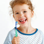 Lauwell 12-Piece Toddler Toothbrush Pack - Kids Toothbrushes with Covers, Suction Cup, Soft Bristles, Animal Design for Sensitive Teeth