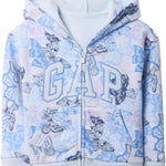 GAP Baby Girls' Playtime Favorite Logo Full Zip Hoodie Hooded Sweatshirt