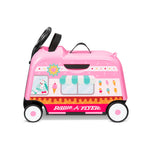 Radio Flyer 3-in-1 Happy Trav’ler Ice Cream Truck, Ride on Toy, Toddler Carry-On Storage, Ages 2-5 Years