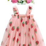 BGFKS Layered Tulle Tutu Dress for Toddler Girls,Baby Girl Rainbow Tutu Princess Skirt Set with Flower Headband.