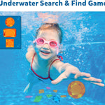 Skillmatics Seek & Splash Diving Gem Toys - Underwater Search and Find Game, Perfect for Swimming Pool & Summer Fun for Kids, Gifts for Boys & Girls Ages 6, 7, 8, 9 & Up