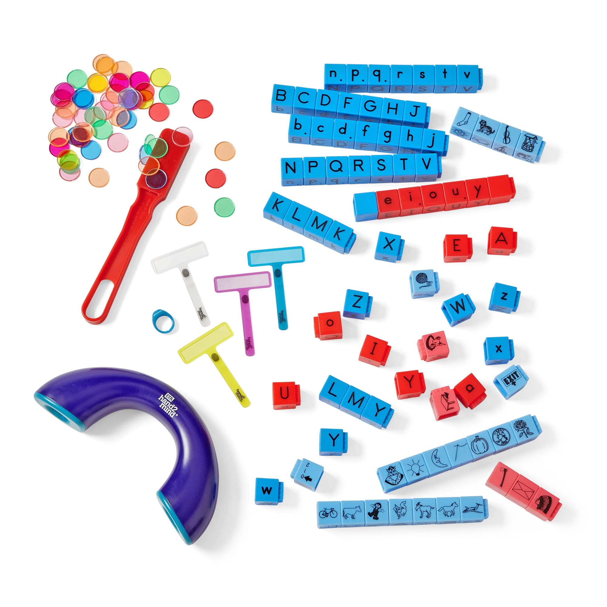 hand2mind Literacy Take Home Manipulatives Kit, Includes FingerFocus ...