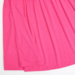 GINKANA Maternity Dresses Spaghetti Strap Maternity Cami Dress Summer Sleeveless Women's Maternity Dress Casual for Baby Shower,Hot Pink,M
