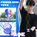Responsive Yoyo for Kids Beginners, Professional Yoyo AOE for Finger Spin Tricks, Dual Purpose Yo-yo with Unresponsive Bearing for Adults+10 Strings+Bearing Removal Tool+Storage Bag