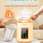 Bottle Warmer, Faster Heating Baby Milk Warmers for All Bottles with Accurate Temp Control Water Bath Tech and Auto Shut-Off, BPA-Free Multifunctional Bottle Warmer for Breastmilk and Formula