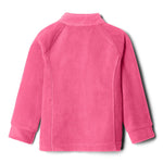 Columbia unisex-baby Benton Springs Fleece Jacket, Pink Ice, 12-18 Months