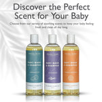 SoCal Suds & Company - 2-in-1 Organic Gel Baby Shampoo & Body Wash - Natural Vitamin Rich Organic Oils Soothing Aloe Cleansing Hair & Castile Soap Body Wash for Sensitive Skin - Sweet Orange, 12oz