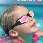 Aegend Kids Swim Goggles, Pack of 2 Swimming Goggles for Children Boys & Girls Age 3-14