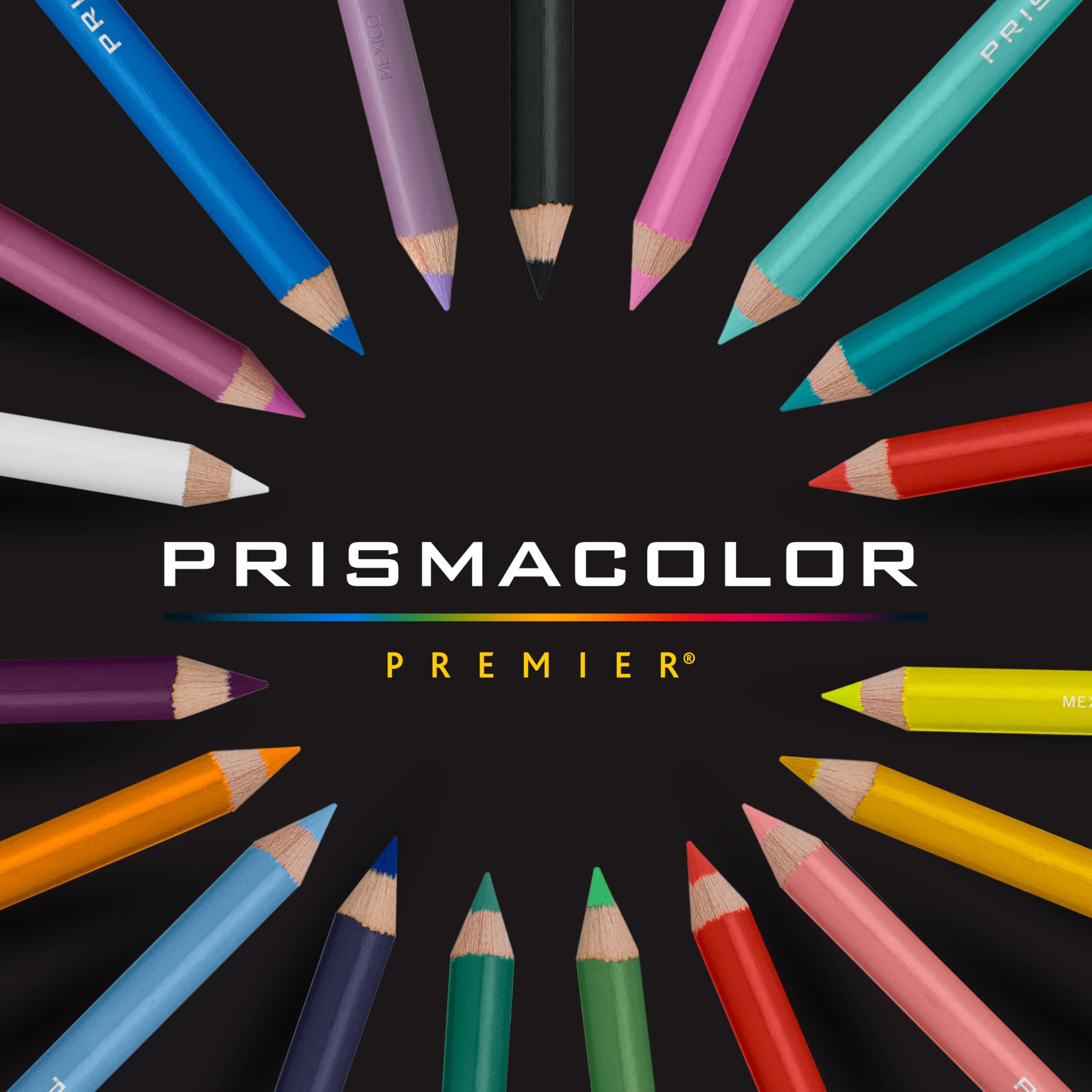Prismacolor Premier Colored Pencils, Soft Core, Assorted Colors ...