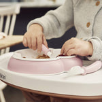 BABYBJÖRN Baby Feeding Set, Powder Pink , 4 Piece Set