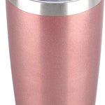 SUNWILL Travel Coffee Tumbler 20 oz, Insulated Mug with Lid, Stainless Steel Cup for Outdoor, Powder Coated Navy