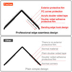 Frychee Clear Corner Protectors – Self-Adhesive Baby Proofing Safety Bumpers for Walls, Furniture, Cabinets & Desks – Freely Spliced to Meet Your Needs(2PCS, 3x40.6cm/1.18x16in)