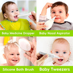 Baby Healthcare and Grooming Kit, Portable Baby Safety Care Set, Baby Essentials kit for Newborn(Grey White 13 in 1)
