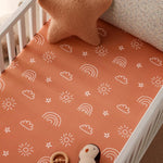 Yoofoss Baby Crib Sheets 2 Pack for Boys and Girls - 52x28 Fitted Crib Sheet Neutral Fits for Standard Crib and Toddler Mattress, Ultra Soft Breathable Microfiber Animal World