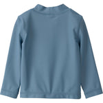 Little Planet by Carter's Neutral One-Piece Rashguard Top, Iguana Teal, 18M