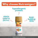 Enfamil Nutramigen Hypoallergenic Baby Formula with Iron, Lactose Free, Colic Relief from Cow's Milk Allergy Starts in 24 Hours, Brain Building DHA, Concentrated Liquid, 8 Fl Oz, 24 Bottles