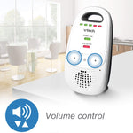 VTech Upgraded Baby Monitor with Rechargeable Battery, Long Range, Crystal-Clear Sound, and Alerts