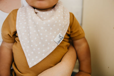 Copper Pearl Baby Bandana Bibs - 4 Pack Soft Cotton Baby Bibs for Drooling and Teething, Absorbent Drool Bibs for Baby Girl and Boy, Adjustable to Fit Newborns to Toddlers, Tons of Styles (Vance)