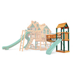 Gorilla Playsets 06-2004 Clatter Bridge Mesh Panels Add On for Swing Set Clatter Bridge, Black