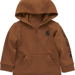 Carhartt Kid's CA6273 Long-Sleeve Half-Zip Sweatshirt - Boys