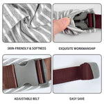 vrbabies Baby Wraps Carrier Newborn to Toddler, Kangaroo Baby Easy Wearing Wrap, Adjustable Soft Baby Holder Front Chest Sling Carriers Perfect Infant Essentials Gifts (Striped Grey, Cotton)