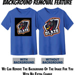 Custom Toddler T-Shirts | Baby Boys and Girls Personalized Design Your Own Shirts with Digital Printing (Grey)