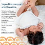 Wipemate EWG-Verified Premium Baby Wipes, 99% Water-Based, Plastic-Free, Ultra-Soft Plant-Based Wipe, Chlorine/Alcohol-Free, pH-Balanced, Hypoallergenic Cruelty-Free with Durable Flip-Top Lid 80-Ct