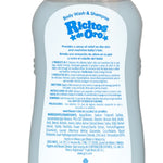 Ricitos de Oro Baby Shampoo and Body Wash, Formula with Oats and Vanilla, Hypoallergenic, Tear-Free Body Wash and Shampoo, 2-Pack of 13.5 Fl Oz Each, 2 Bottles