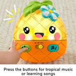 Fisher-Price Paradise Pals Magical Lights & Tunes Pineapple, electronic learning toy with music and lights for baby ages 6-36 months (Amazon Exclusive)