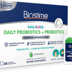Biostime Infant Baby Toddler Kids Probiotic & Prebiotic with Vitamin D | Baby Probiotic Powder | Kids Immune Support | Constipation Relief for Babies * | Supports Digestion, Gas Relief | 28 Packets