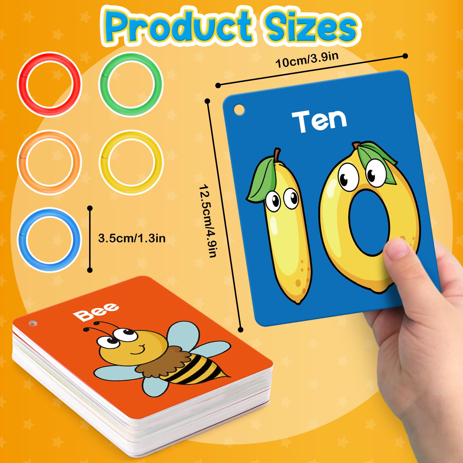 Torlam Toddler Flash Cards Baby Cognitive Flashcards for - Torlam ...