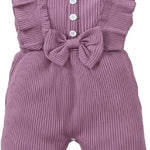 Mioglrie Newborn Baby Girl Clothes One Piece Jumpsuits Clothes Short Sleeve Rompers Summer Clothes for Baby