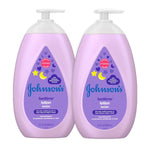 Johnson's Moisturizing Bedtime Baby Lotion with Coconut Oil & NaturalCalm Aromas to Help Relax Baby, Hypoallergenic & Free of Parabens, Phthalates & Dyes, Mild Baby Skin Care, 27.1 fl. oz