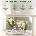 ChooKaChoo Baby Teething Toy Silicone Avocado Teething Mitten for Babies Over 3 Months Anti Dropping Wrist Hand Teethers Baby Chew Toys for Sucking Needs, BPA Free (Patent Pending)