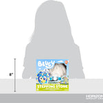 Bluey Paint Your Own Stepping Stone, Design 7 DIY Stone Art, Fun Kit for Kids, Less Mess Paintable Stones Art Set, Great Summer Activity Kids Ages 8, 9, 10, 11
