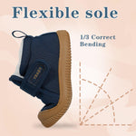 MK MATT KEELY Baby Winter Warm Shoes for Infant Boys Girls Toddler Plush Lining Snow Boots Soft Sole Non-Slip Walking Shoes Outdoor Faux Fur Booties