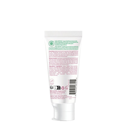 Attitude Baby and Child Fluoride-Free Training Toothpaste, EWG Verified, Naturally Derived Ingredients, Vegan, Strawberry, 2.6 Oz